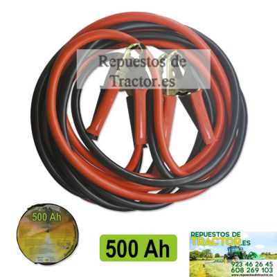 Pinzas de bateria 2000 amp + cable 35 mm² x 2,5 m, cables de