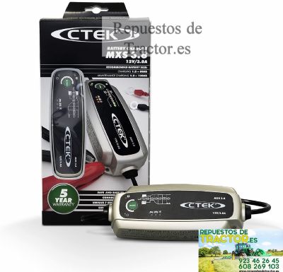 CARGADOR BATERIAS COCHE 3.8A