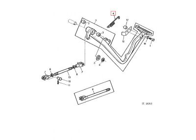MUELLE PEDAL EMBRAGUE - foto 2