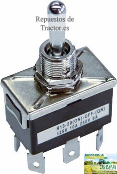 INTERRUPTOR METAL ON-OFF-ON