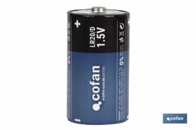 PILAS ALKALINAS LR20/D - foto 2