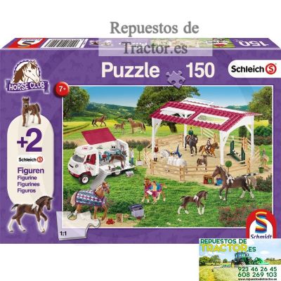 PUZZLE ESCUELA EQUITACION JUGUETE
