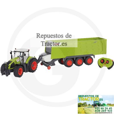 CLASS AXION 870 CON REMOLQUE RADIO CONTROL