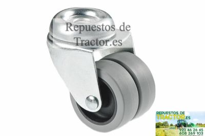 RUEDA DOBLE PASANTE 70 KG