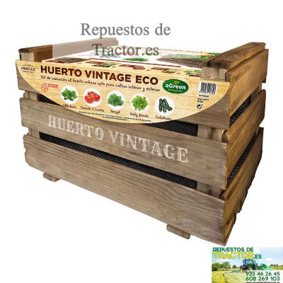 CAJA HUERTO VINTAGE ECO AGREEN