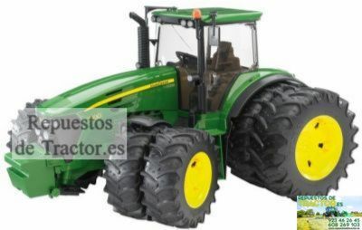 JUGUETE TRACTOR JOHN DEERE 7930 CON RUEDAS GEMELAS