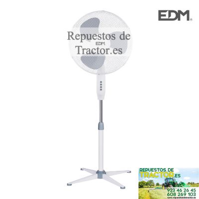 VENTILADOR DE PIE BLANCO 