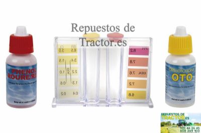 KITS TEST CLORO Y PH PISCINAS