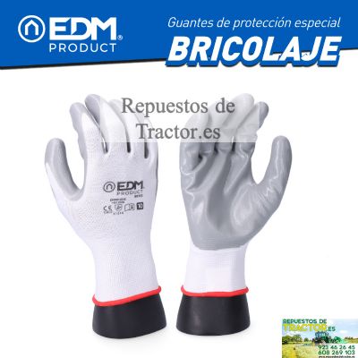 GUANTE DE BRICOLAJE NITRILO T-10 