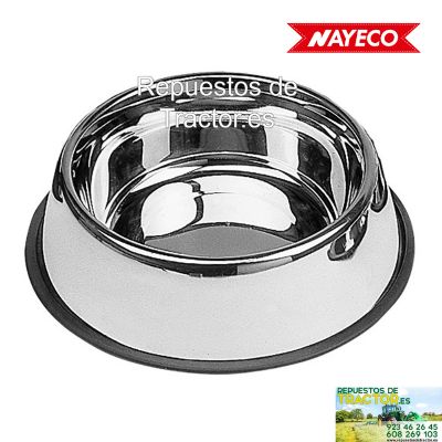COMEDERO PERROS INOX