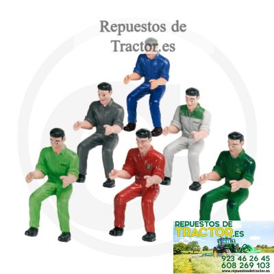 SET DE TRACTORISTAS DE JUGUETE
