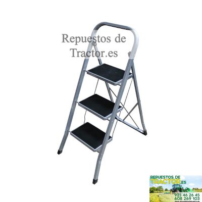 ESCALERILLA DE ACERO 3 PELDAÑOS