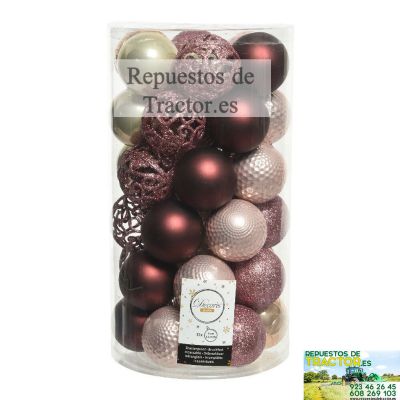 PACK 37 BOLAS DECORATIVAS