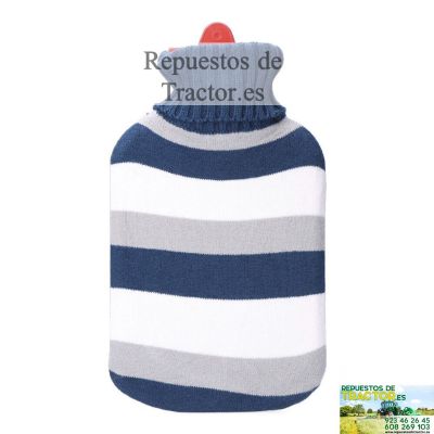 BOLSA DE AGUA RAYAS AZULES