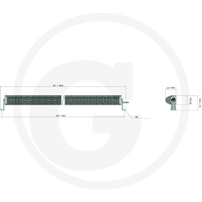 BARRA LUCES LED 19 CM - foto 2