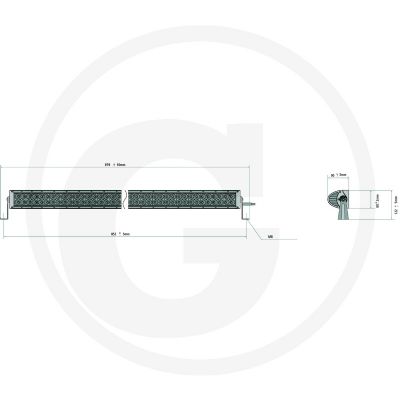 BARRA LUCES LED 80 CM - foto 2