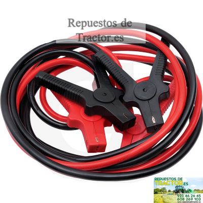 Pinzas de bateria 2000 amp + cable 35 mm² x 2,5 m, cables de