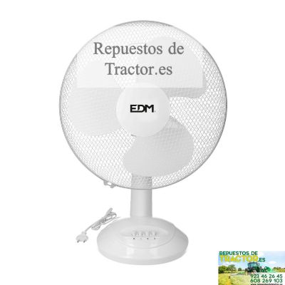 VENTILADOR SOBREMESA BLANCO