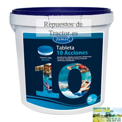 CLORO 10 ACCIONES TABLETA 5KG