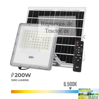 FOCO PROYECTOR SOLAR 200W