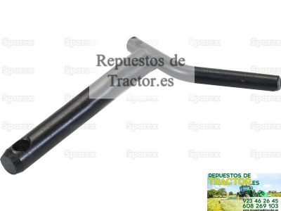 Bulones con cabeza para tractor para tercer punto 25,4x124 mm