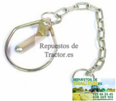 PASADOR CLIP CON CADENA