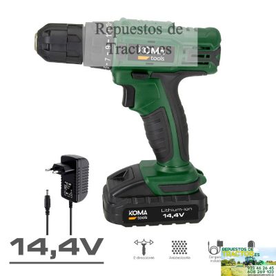 TALADRO ATORNILLADOR A BATERIA 14,4V 1.500mAH