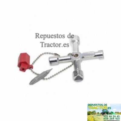 LLAVE CABINAS AGUA, GAS, ELECTRICIDAD 