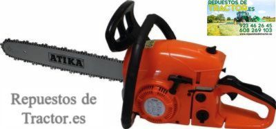 MOTOSIERRA DE GASOLINA 45CM3 ESPADA 45 CM BKS45