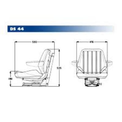 ASIENTO GRAMMER DS44 VARIO - foto 2