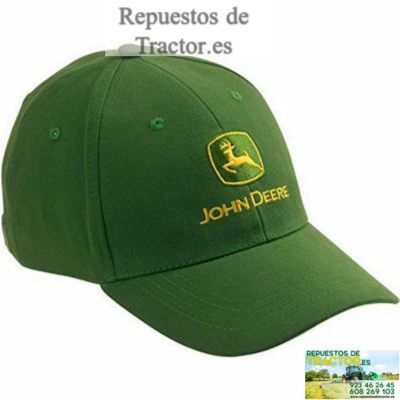 GORRA VERDE PARA NIÑO JOHN DEERE