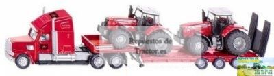 CAMION CON MASSEY FERGUSON