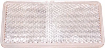 CATADIPTRICO RECTANGULAR  BLANCO ADHESIVO