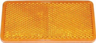 CATADRIOPTICO RECTANGULAR NARANJA ADHESIVO