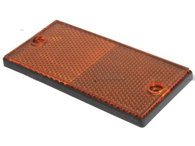 CATADRIOPTICO RECTANGULAR AMBAR