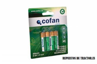 PILAS RECARGABLES AAA 