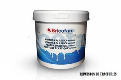 PINTURA PLASTICA EXTERIOR 10 KG
