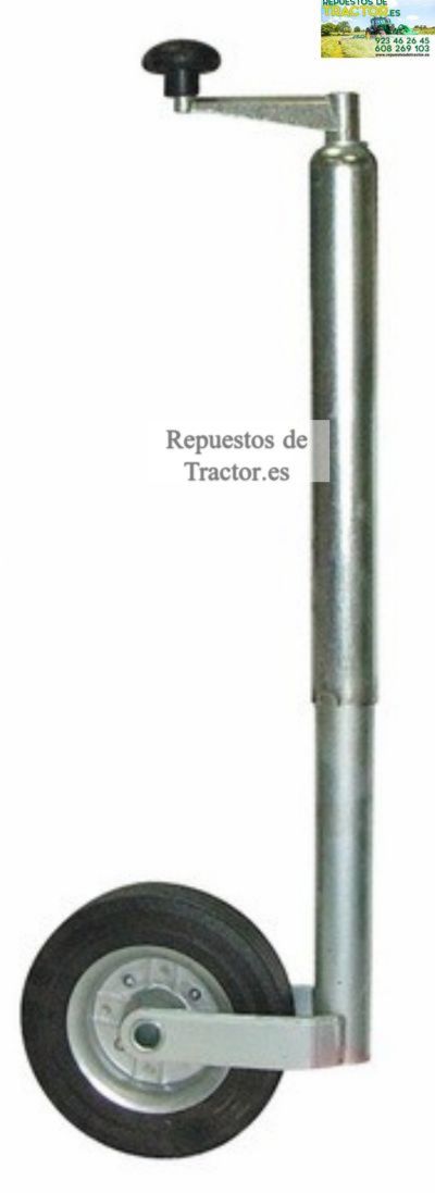 Rueda de apoyo de 160 mm para todo tipo de enganches